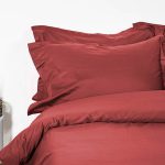 سرویس کاور لحاف زرشکی ساده - لایکو