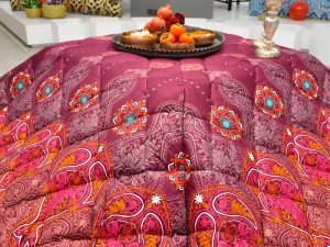 لحاف کرسی لایکو طرح مارلیس