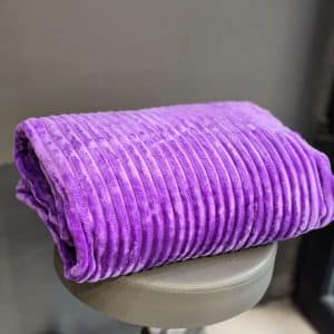 پتو کاترین یکنفره بنفش