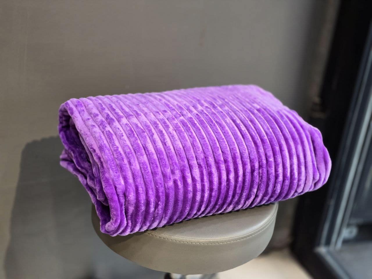 پتو کاترین یکنفره بنفش