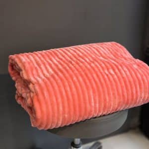 پتو کاترین یکنفره گلبهی