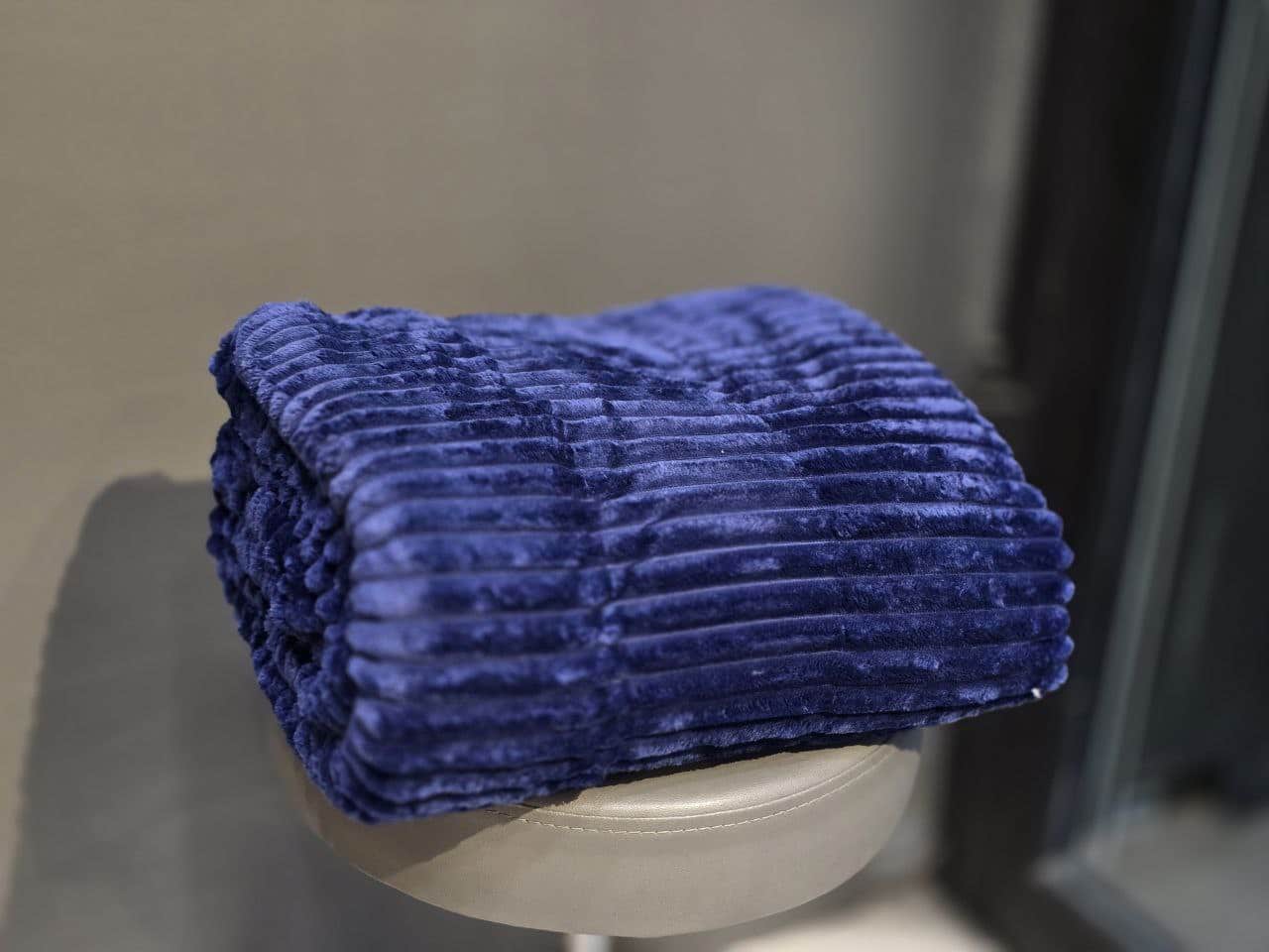 پتو کاترین دونفره سرمه ای