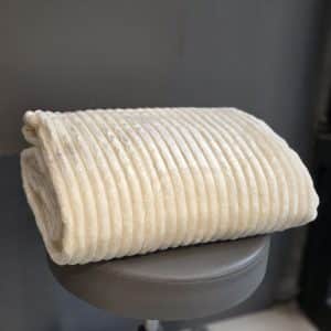 پتو کاترین یکنفره شیری