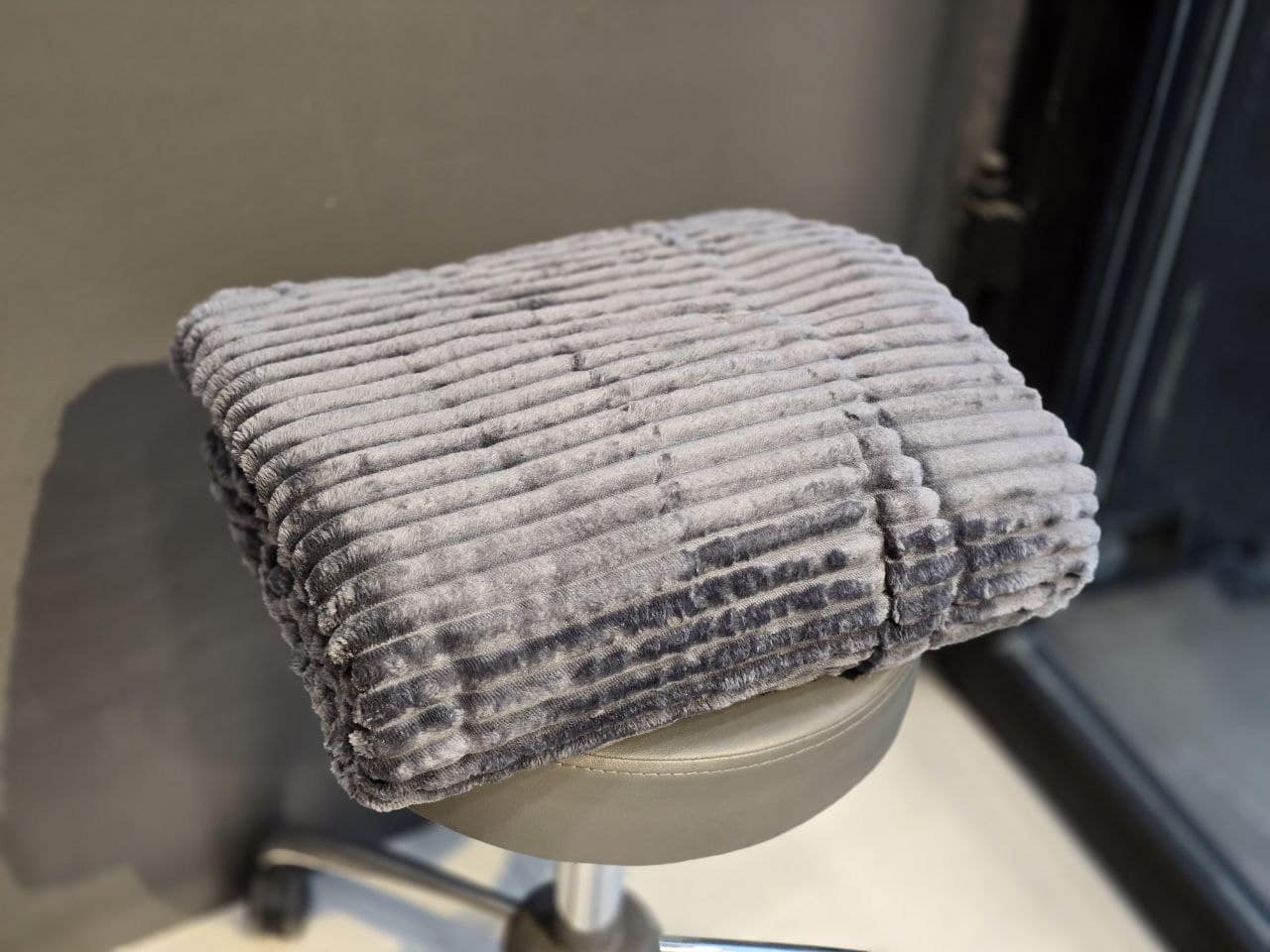 پتو کاترین دونفره طوسی