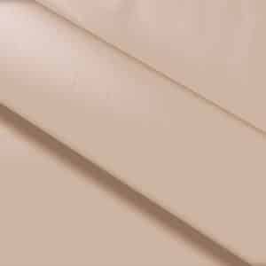 پارچه عرض 240 صد در صد نخ با بافت ساتنی طرح ساده کرم روشن ست مارگو- لایکو