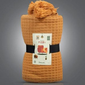 شال مبل پادینا دارچینی