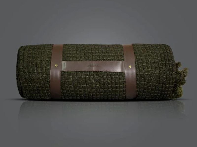 شال تخت زیتونی تیره