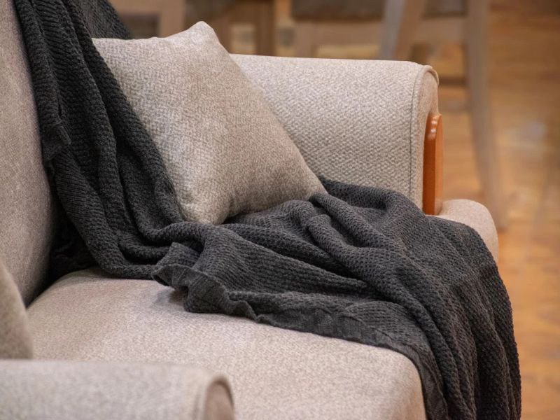 شال مبل سوگل 220*180 رنگ شتری - Image 2